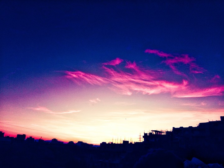 coucher d'soleil