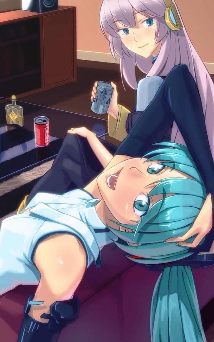 hatsune miku, megurine luka