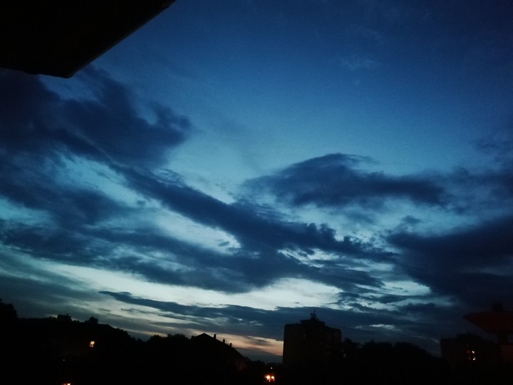 Bluesky with clouds