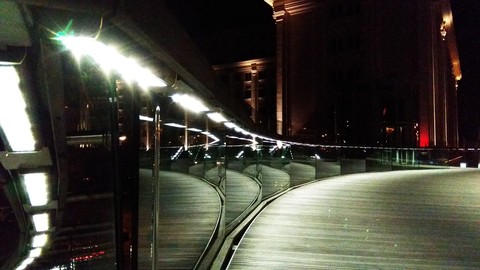 Night light mirror