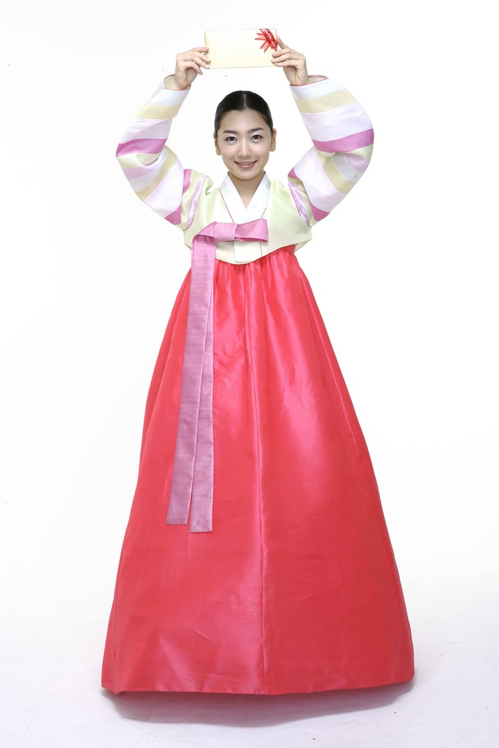 Couple in Korean Dress