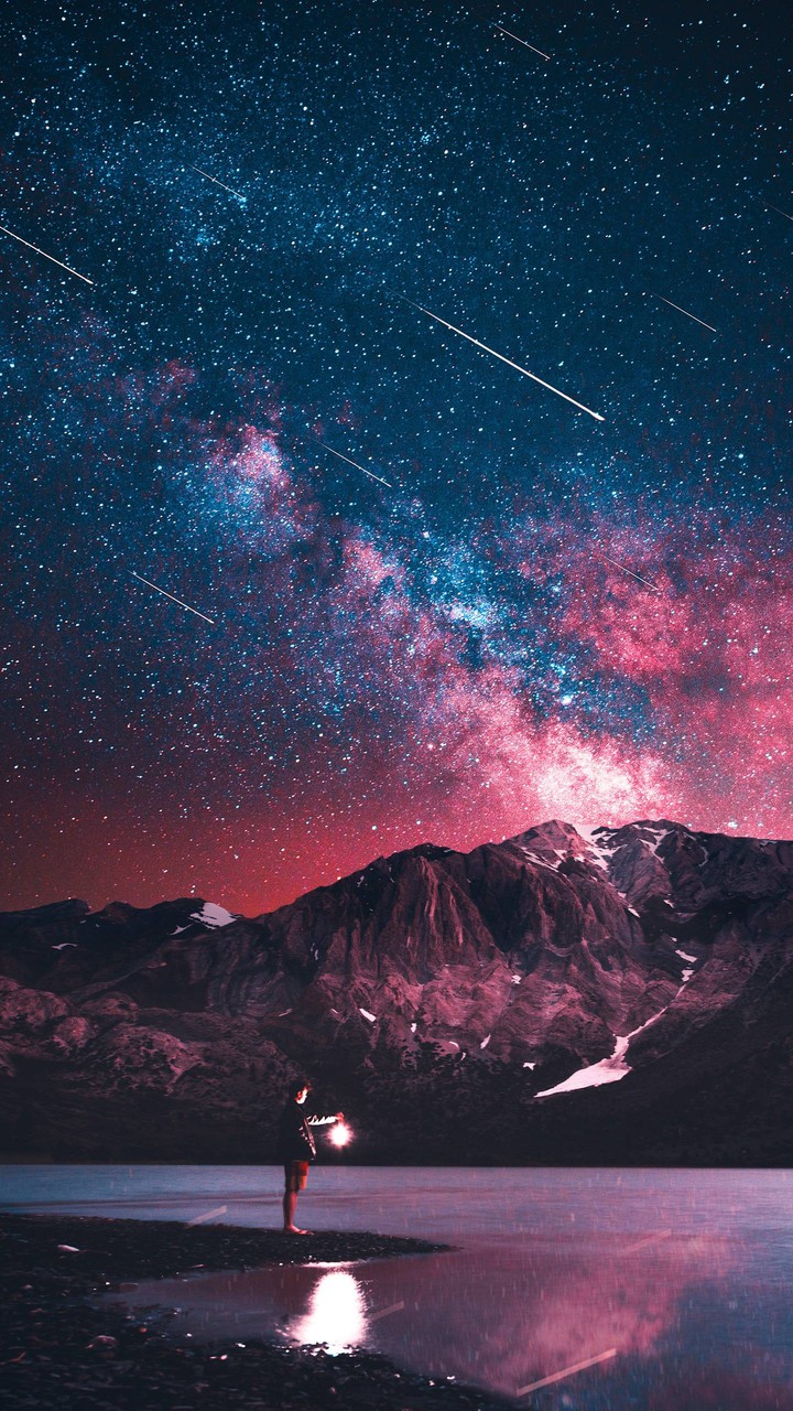 the sky at night