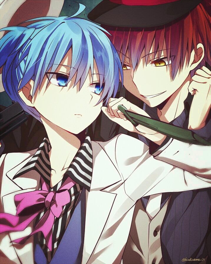 assassination clasroom karma and nagisa