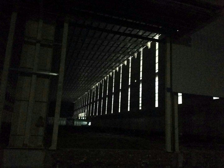 black night