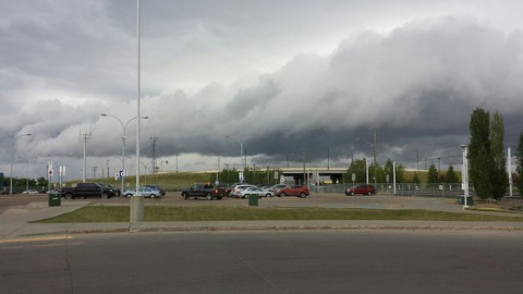 And the Clouds roll in