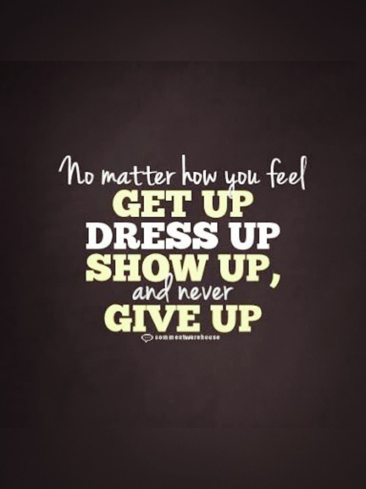 show up
