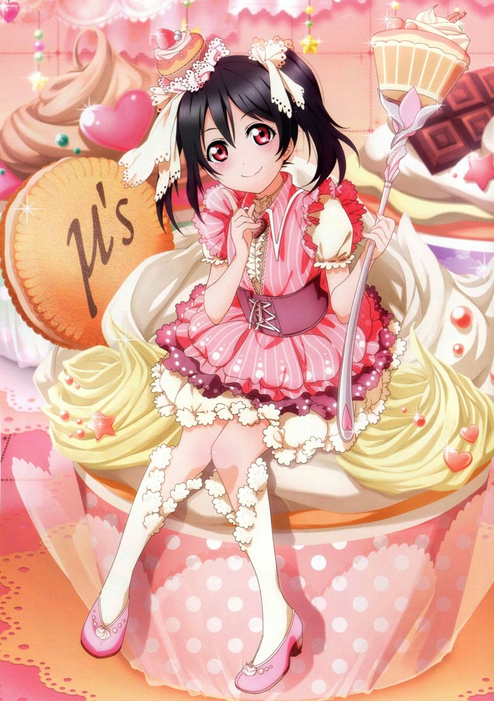 cute pink anime