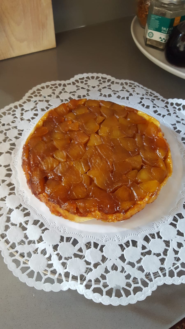 ...et voilà ! tarte tatin !