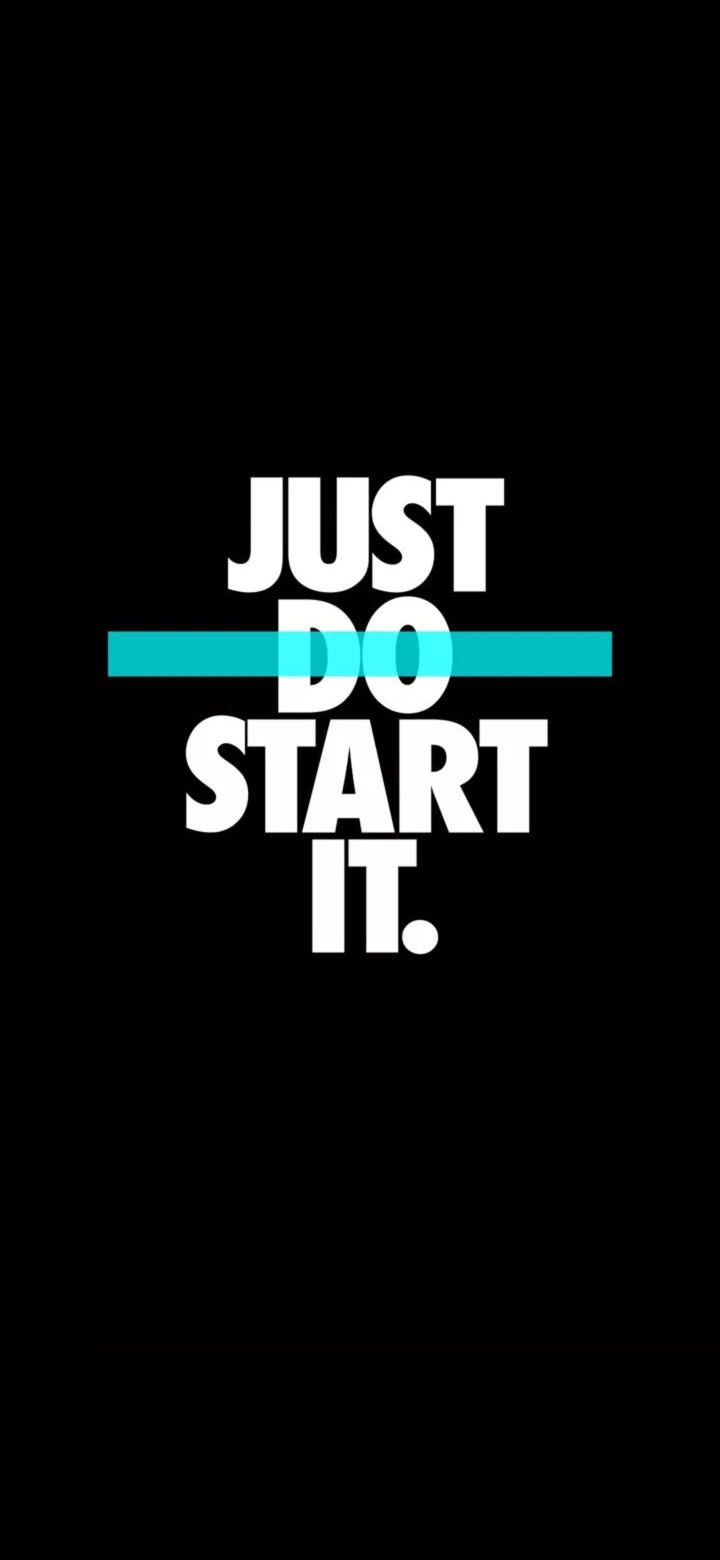 just start it
