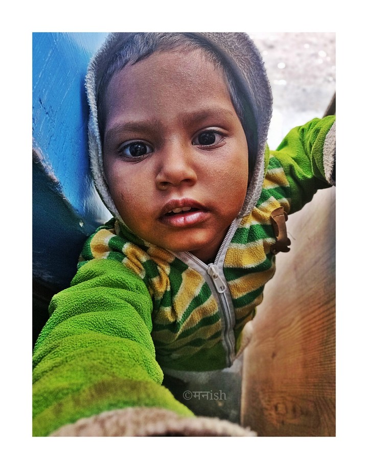 Cute baby photo