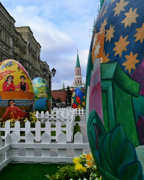 пасхальная неделя в Москве