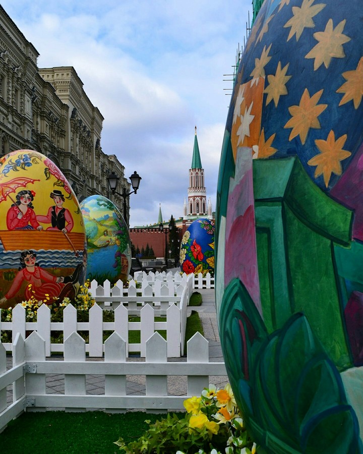 пасхальная неделя в Москве