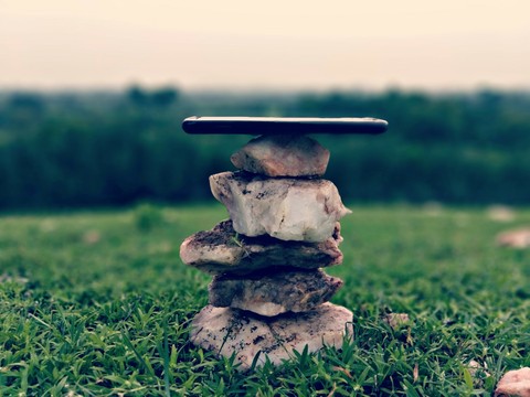 stone balance