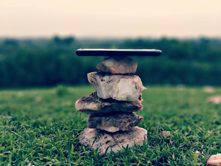 stone balance