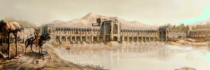 the khaju bridge