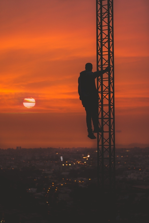 silhouette, Standing桌布