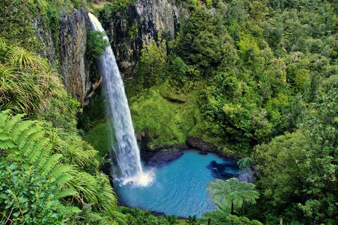 water falls
