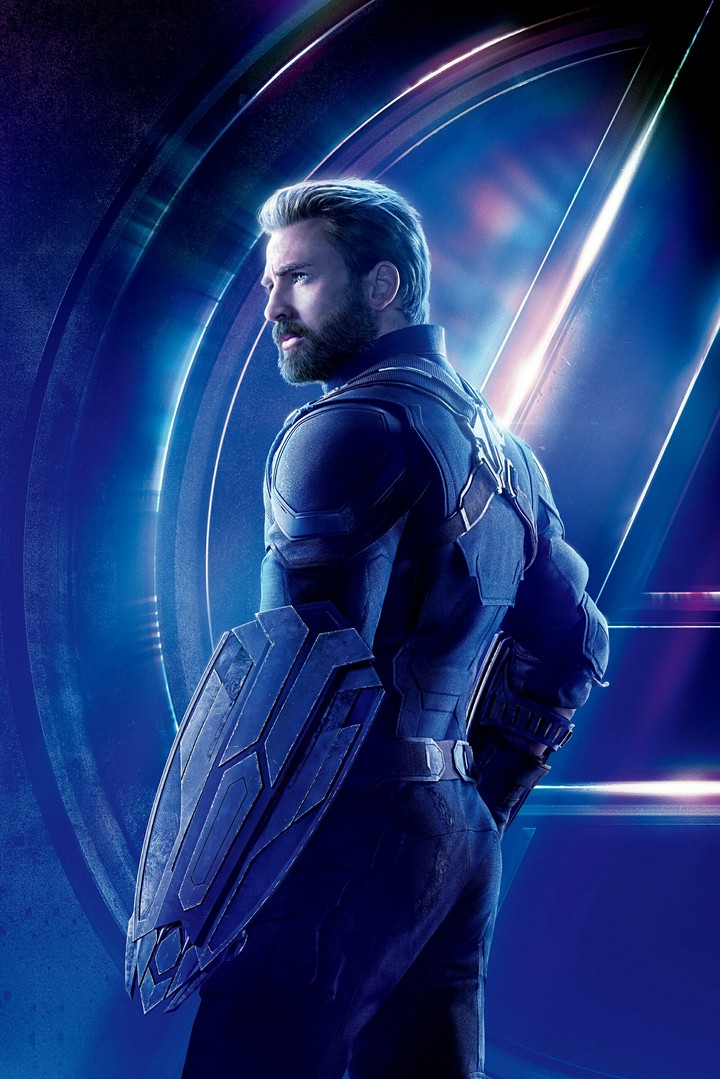 Captain America in Avengers: Infinity War