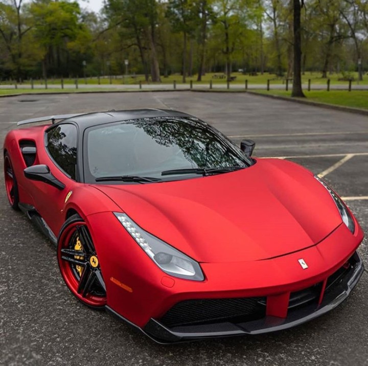 Ferrari red
