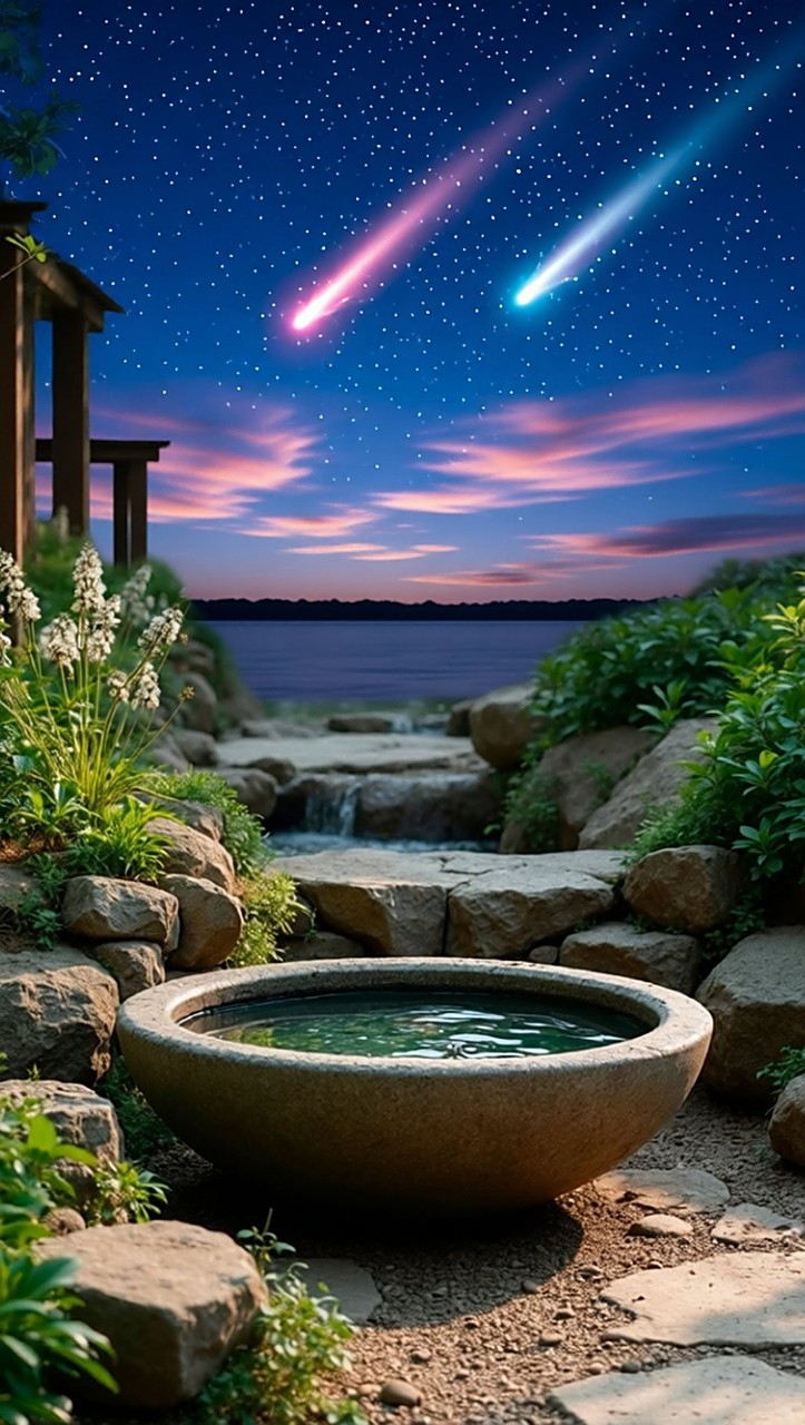 шпалери evening, Garden