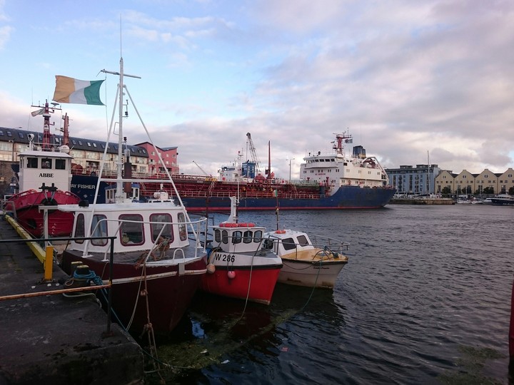 The harbour of Galway