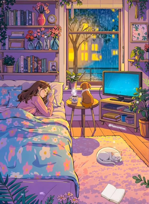 anime, Bedroom壁紙
