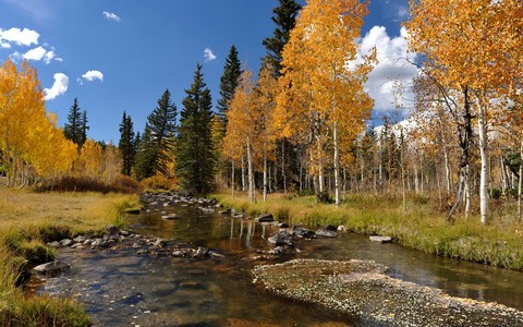 sfondi sky, watercourse