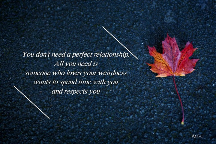 Perfect relationship
