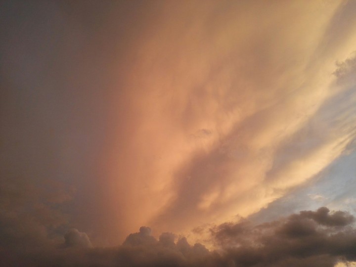 pink sky