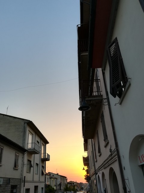 Street Sunset