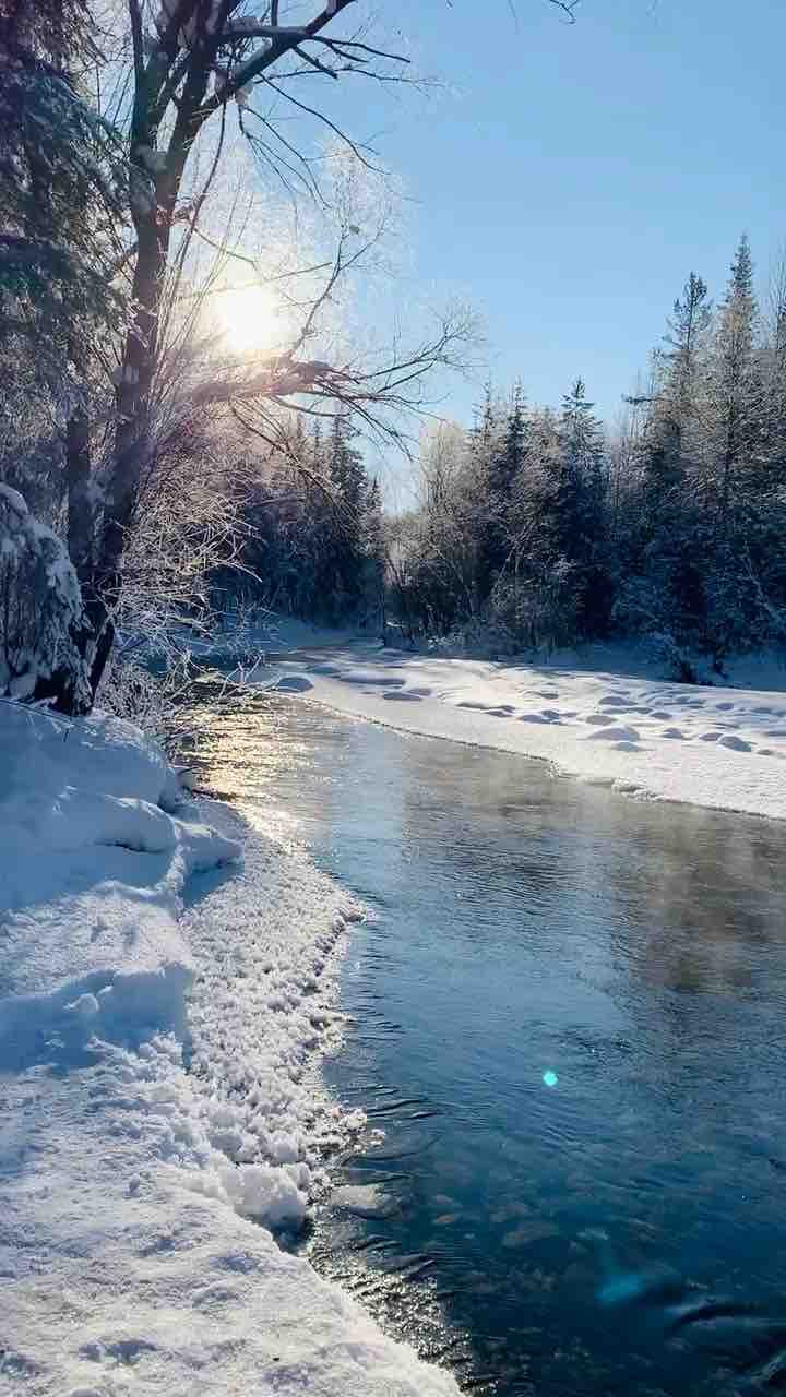 Winter river