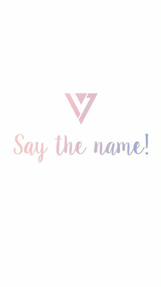 Say the Name! SEVENTEEN 