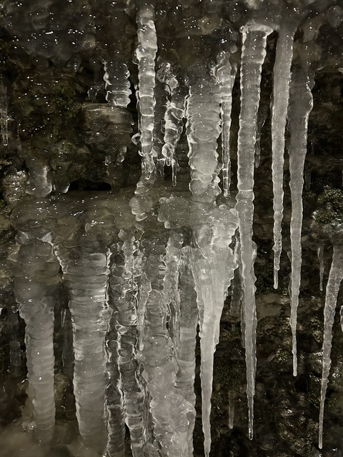 fonds d'écran ice, stalagmite