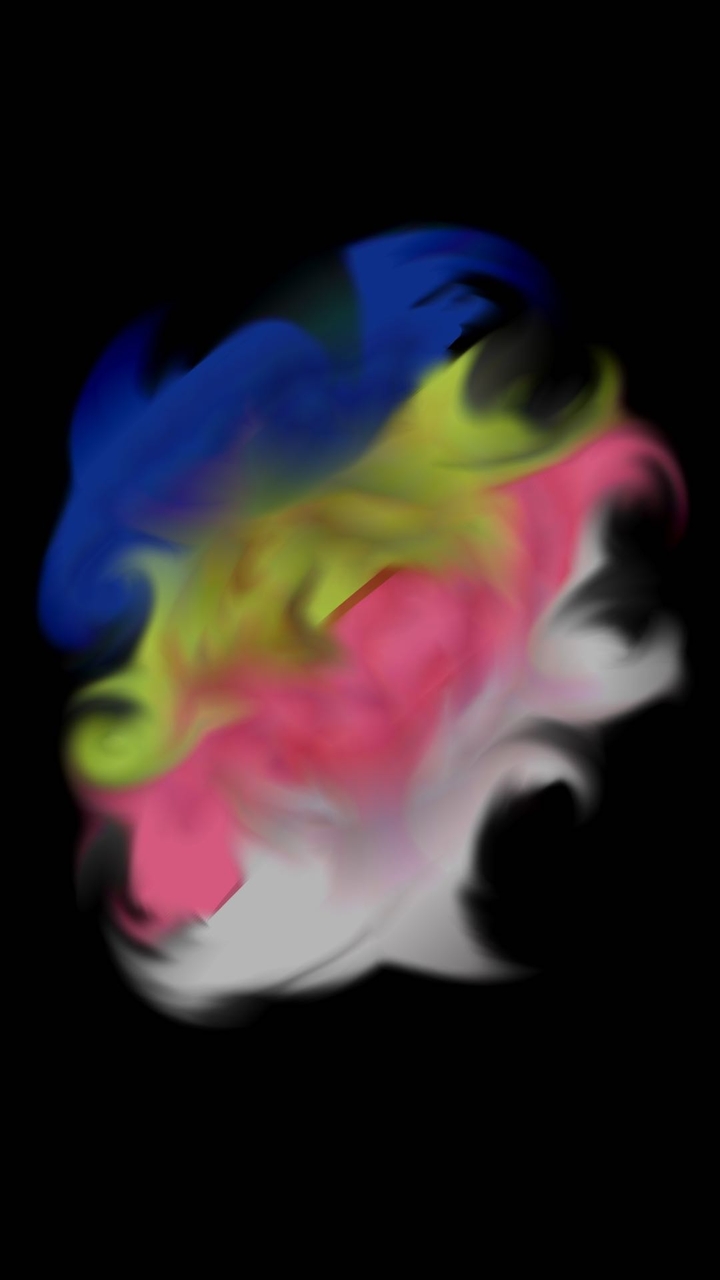 part of blue, neon, pink, gray
