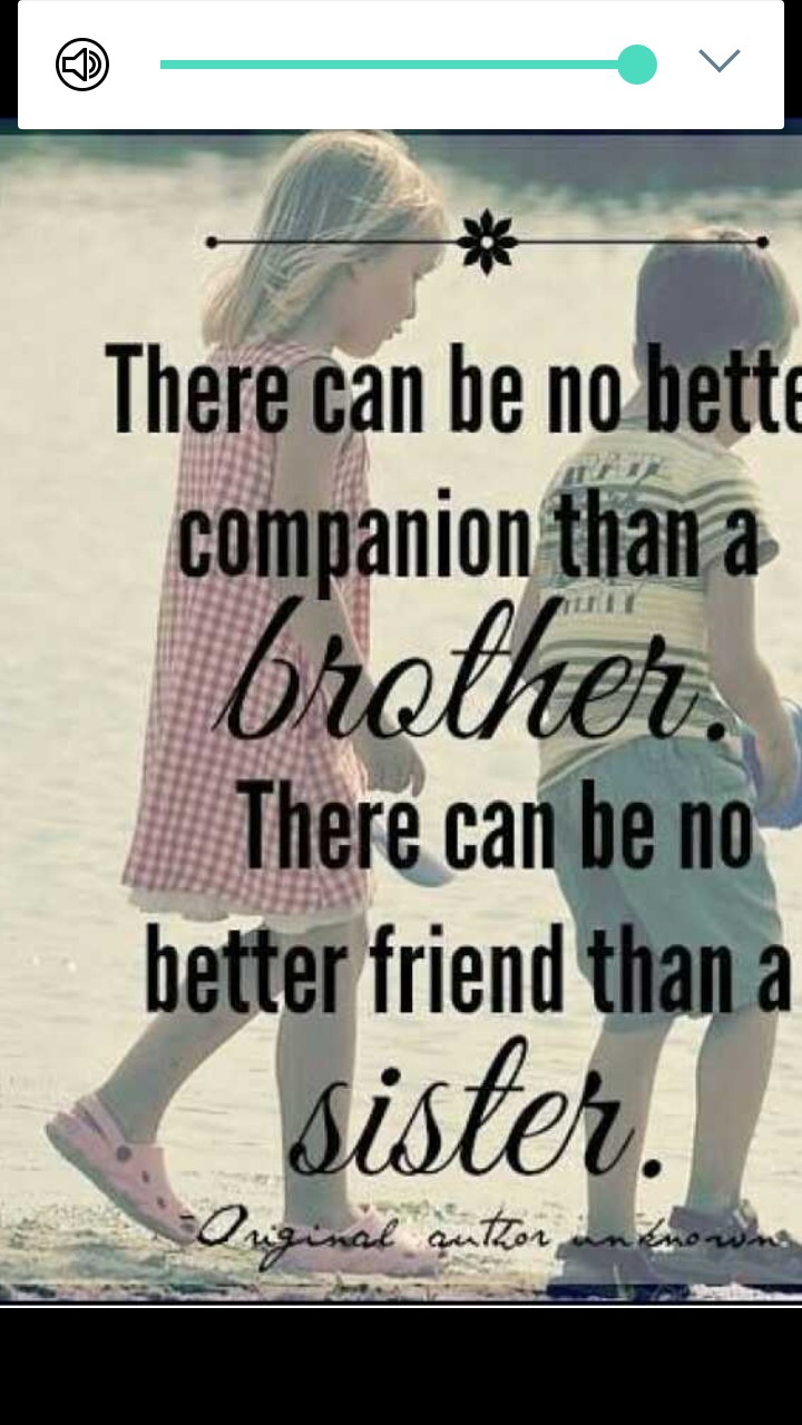 take care of your brother