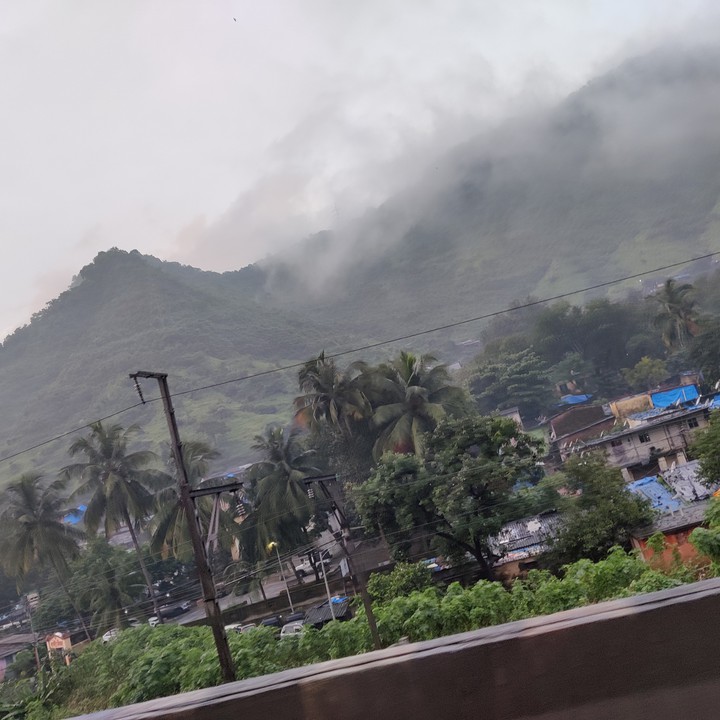 cloudy mountain