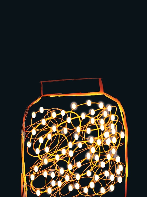 Illustration of Fairy Lights