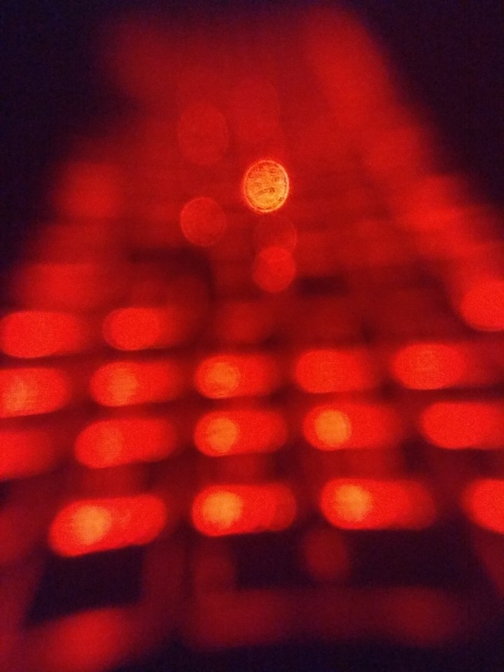 blurred msi gaming laptop