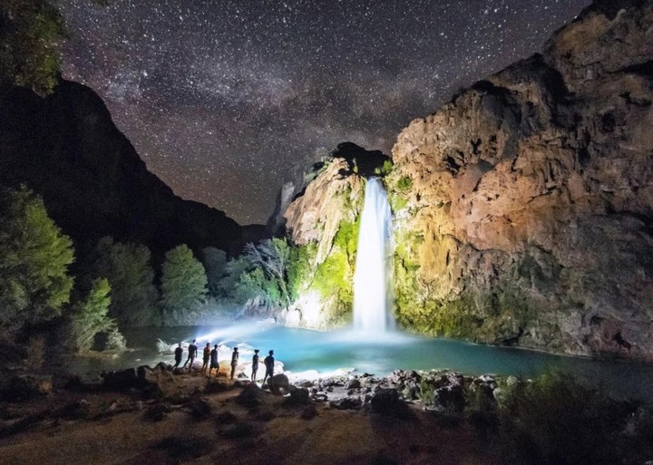 water fall