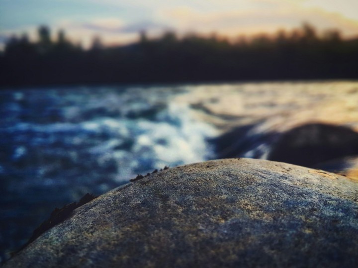 View of river.