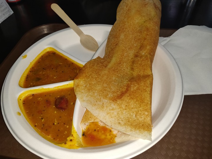 South Indian Sambhar Dosa
