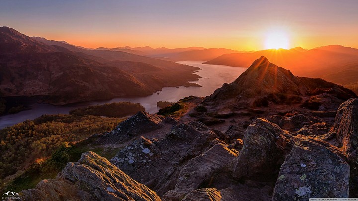Beautiful Sunset, Scotland