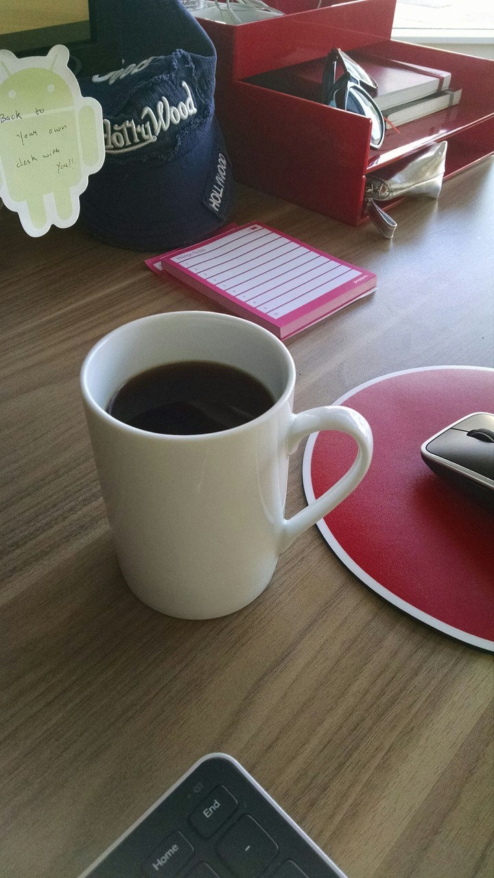 because coffee