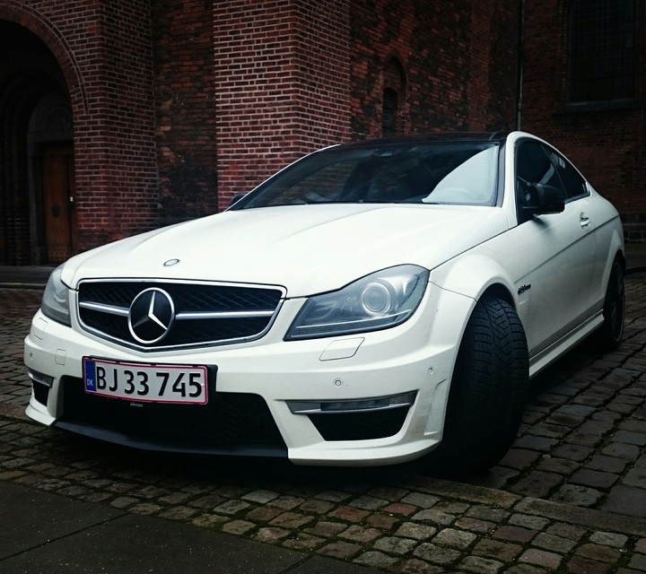 C 63 AMG White