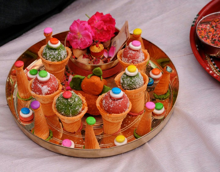 Indian Wedding Shukan Dish. ❤