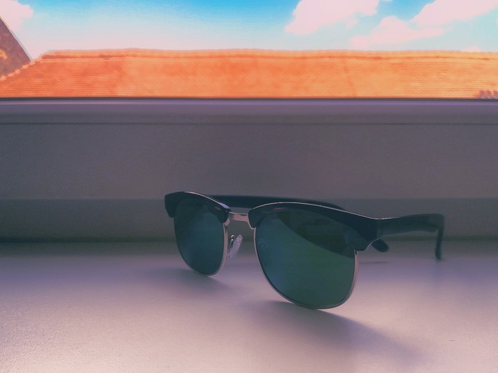 Clubmaster sunglasses from H&M.