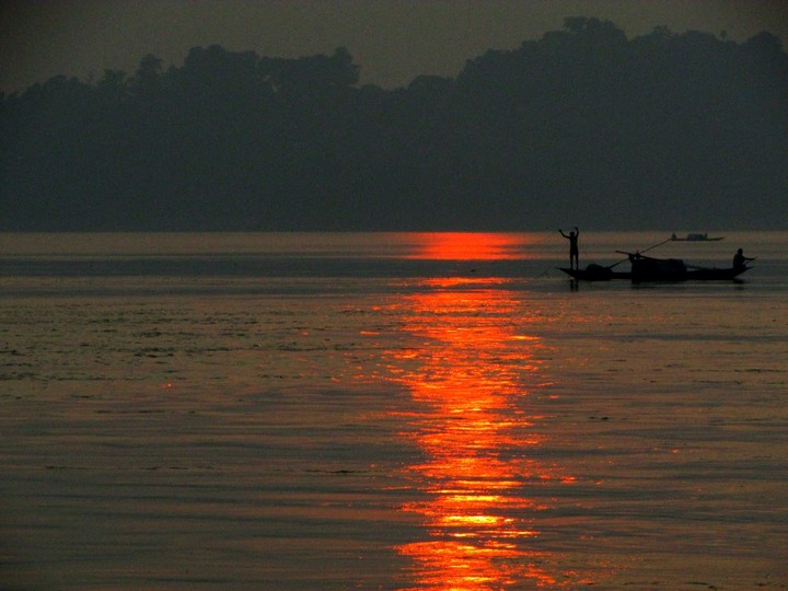 Riverside Sunset