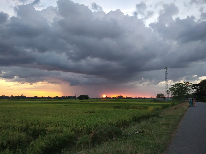 Fire in the sky