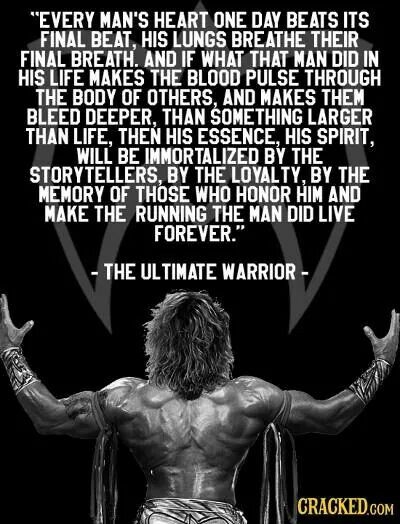 The Ultimate Warrior