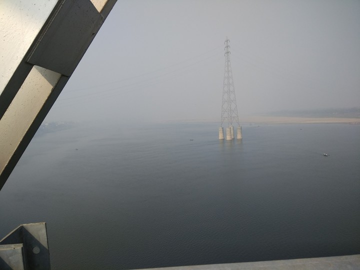Ganges from a bridge